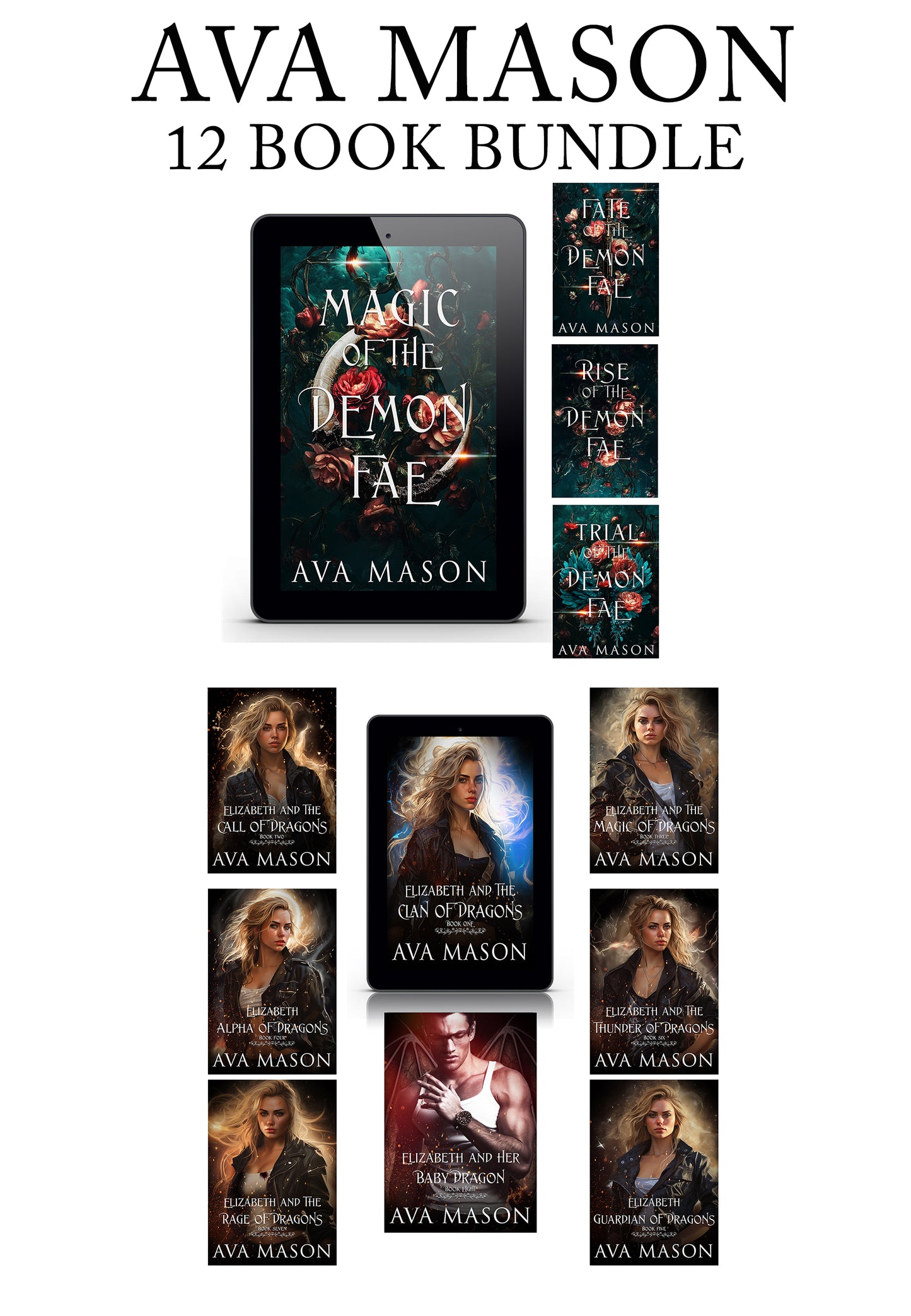 🔥🔥 12 eBook fantasy, paranormal, reverse harem romance bundle!! 🔥🔥