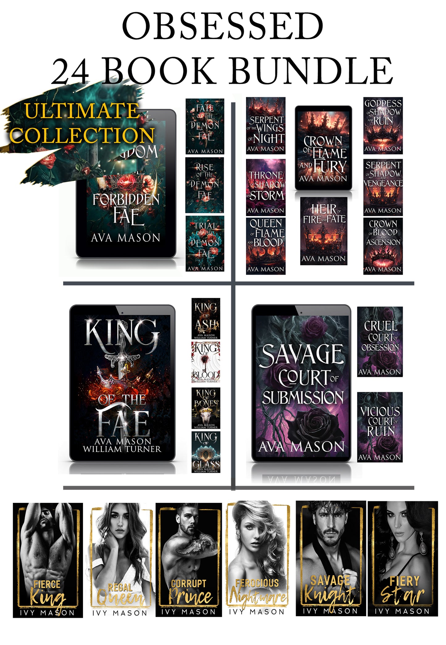 😱🥵 24 eBook fantasy and dark romance bundle!! 😱🥵