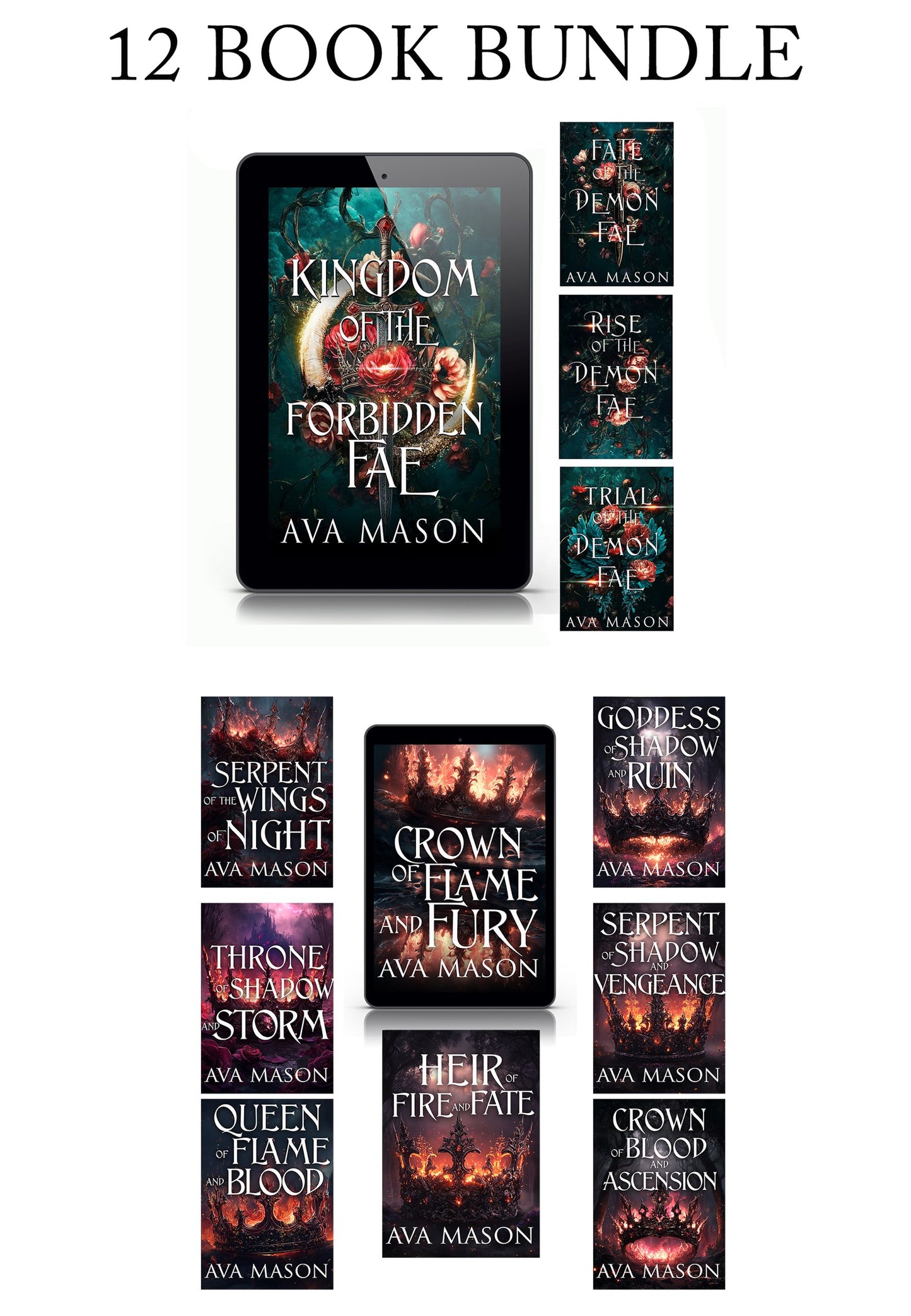 🔥🔥 12 eBook fantasy, paranormal, reverse harem romance bundle!! 🔥🔥