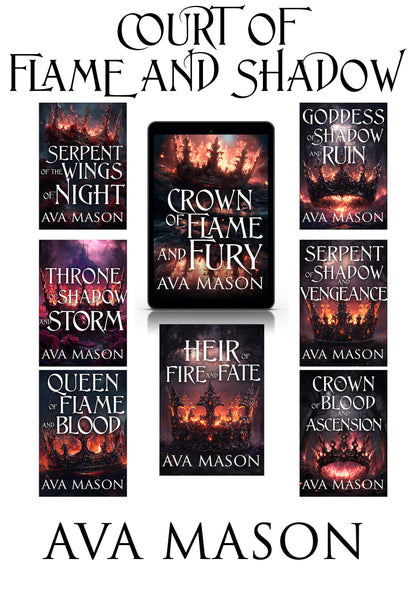 😱 Last Chance--40% OFF!!😱 Complete 8 eBook collection of Court of Flame and Shadow