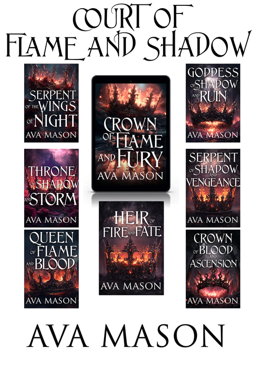 😱 Last Chance--40% OFF!!😱 Complete 8 eBook collection of Court of Flame and Shadow
